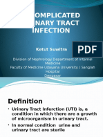 (7) Uncomplicated Urinary Tract Infection isk nonkomplikata