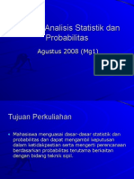 Si 2102 Analisis Statistik Dan Probabilitas Minggu1 HMZ