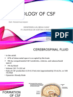Physiology of CSF Fix