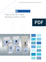 WEG Disjuntores em Caixa Moldada DW 50009825 Catalogo Portugues BR