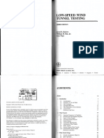 Wind Tunnel Testing Barlow Rae Pope