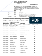 Gazette Notification B.tech (It Cse) 5th Sem Dec16 06042017