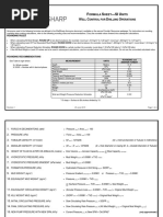 IWCF Well Control Formula Sheet | PDF | Energy Technology | Applied And ...