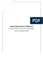 Income Tax Savings Options