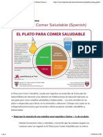 El Plato para Comer Saludable (Spanish) - The Nutrition Source - Harvard T.H. Chan School of Public Health