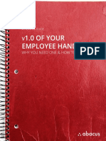 How to Create Employee Handbook