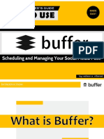 How to use Buffer  Tutorial for Beginners 