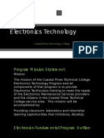 Electronics Technology: Coastal Pines Technology College