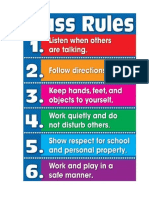 Classroom Rules 3