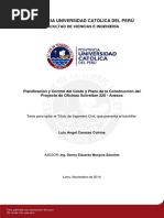 Carazas Luis Control Costo Construccion Proyecto Oficinas Anexos