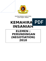 Id & Modul Kemahiran Berunding 2010