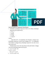 Soal Dan Pembahasan Trigonometri Sudut B