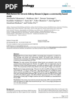 BMC Nephrology: Risk Factors For Chronic Kidney Disease in Japan: A Community-Based Study