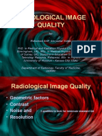 Radiological Image Quality