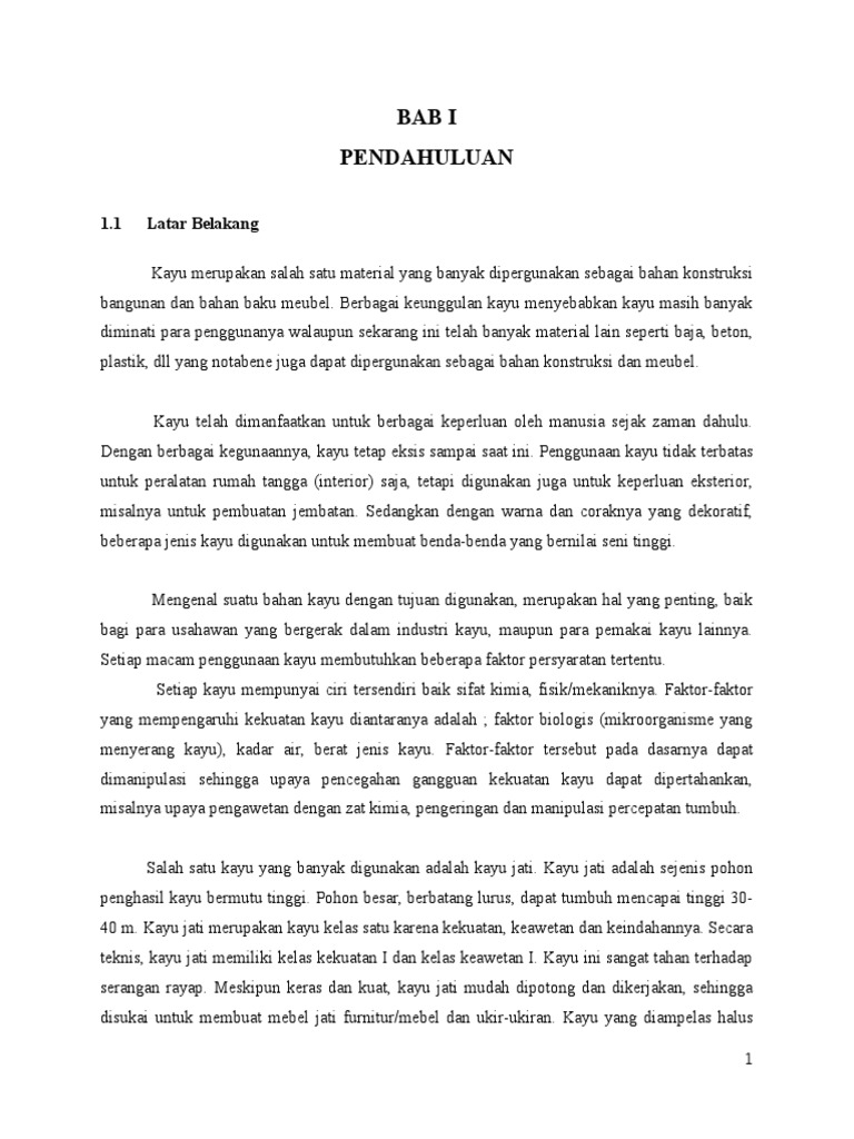 Makalah Konstruksi Kayu 1 Makalah Konstruksi Kayu 1
