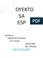 Proyekto Sa ESP