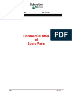 Commercial Offer of Spare Parts: Client: Cairo Airport Company