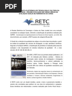 A RETC - REVISTA ELETRÔNICA DE TECNOLOGIA E CULTURA DA FATEC JUNDIAÍ – RECEBE EVOLUÇÃO EM VÁRIAS ÁREAS NA AVALIAÇÃO QUALIS DE PERIÓDICOS DA CAPES 