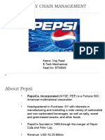Supply Chain Management Pepsi