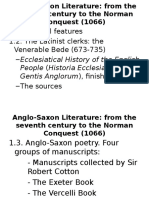 Anglo-Saxon Literature