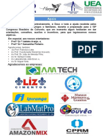 Poster Ibracon Patrocinadores