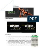 Texto Promocional - Mundo Fitness 