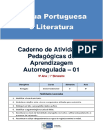 Lingua Portuguesa Regular Aluno Autoregulada 9a 1b