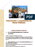 Sesión 05 - Valorización y Liquidación de Obras Públicas