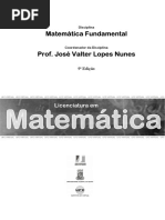 Matematica Fundamental