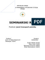 Javni Transport Putnika