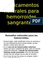 Medicamentos Naturales para Hemorroides Sangrantes