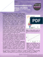 Enzyme-Linked Immunosorbent Assay (ELISA) (Ensayo de Inmunoabsorción Ligado A Enzima (ELISA) )