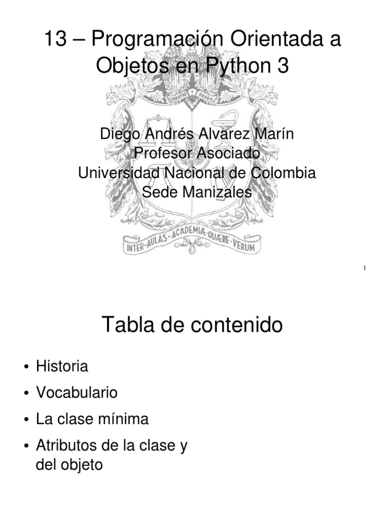 Ejercicios De Poo En Python Pdf