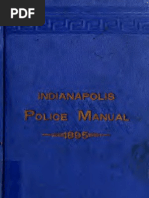 Download 1895 Indianapolis Police Manual by Herbert Hillary Booker 2nd SN34568432 doc pdf