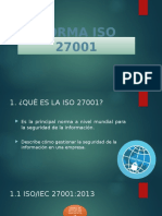 Diapositivas ISO 27001