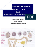 1.5.3.1 - Perkembangan Janin Intrauterin Dan Gangguan Yang Mungkin Timbul