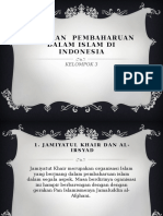 Gerakan Pembaharuan Dalam Islam Di Indonesia