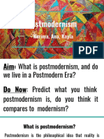 Postmodernism-Kerima Ana Kayla