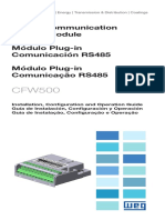 WEG cfw500 rs485 Modulo Plug in de Comunicacao 10002041533 Guia de Instalacao Portugues BR PDF