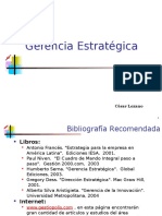 Gerencia Estrategica Slides