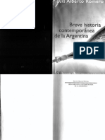 Romero - Breve Historia Contemporánea Argentina 1916-1999
