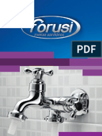 Catálogo de produtos FORUSI metais sanitários