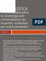 TEORÍA CRIMINALÍSTICA DE AHO