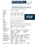 UIB Bachelor's Degree Application Form