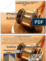procedimientos administrativos