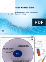 1.1 Memahami Sains Ialah Sebahagian Daripada Kehidup