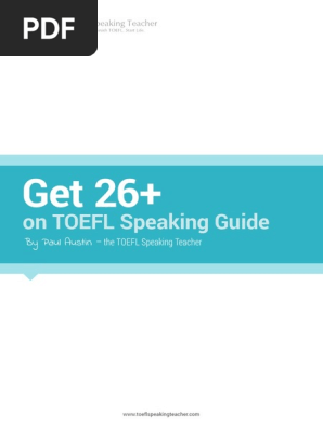 Master TOEFL Speaking
