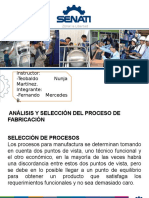 Analisis y Seleccion Del Proceso de Fabricacion-MERCEDES
