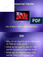 ISM - Commercial Yachts: Isle of Man Marine Administration