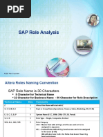 Roles Analysis